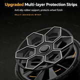 TESSGO 19" Hex Wedge Wheel Covers for Model Y & Juniper – Honeycomb Style