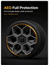 TESSGO 19" Hex Wedge Wheel Covers for Model Y & Juniper – Honeycomb Style