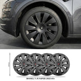 19" Aero Hubcaps Induction Style Wheel Covers for Model Y Juniper