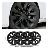 TESSGO Wheel Cover for Tesla New 2024 Model 3 Highland 19‘’ Nova Wheels (One Piece Replacement)