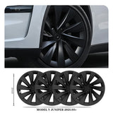 4 Pcs 2025+ Tesla Model Y Juniper 20-Inch Helix Wheel Covers Replacement