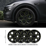TESSGO 19" Hex Wedge Wheel Covers for Model Y & Juniper – Honeycomb Style