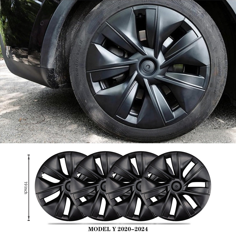 TESSGO 19" Storm Style Sport Wheel Covers FOR Tesla Model Y 2020-2024