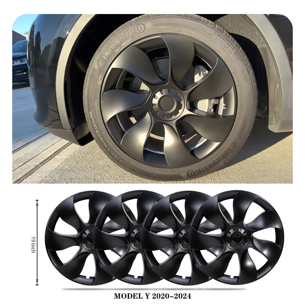 Performance Wheel Covers Replacement For Tesla Model Y 19" Gemini Wheels