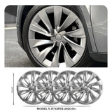 Tessgo Helix 2.0 Style Wheel Hubcaps (Set of 4) for Tesla 2025+ Model Y Juniper 20'' Helix 2.0 Wheels