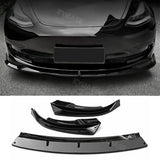 Tessgo ABS Front Bumper Lip Spoiler Kit for Tesla Model Y (2020-2025)