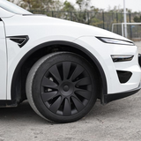19" Aero Hubcaps Induction Style Wheel Covers for Model Y Juniper