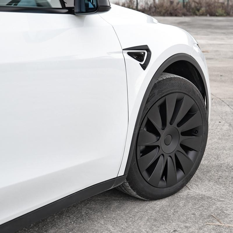 19" Aero Hubcaps Induction Style Wheel Covers for Model Y Juniper