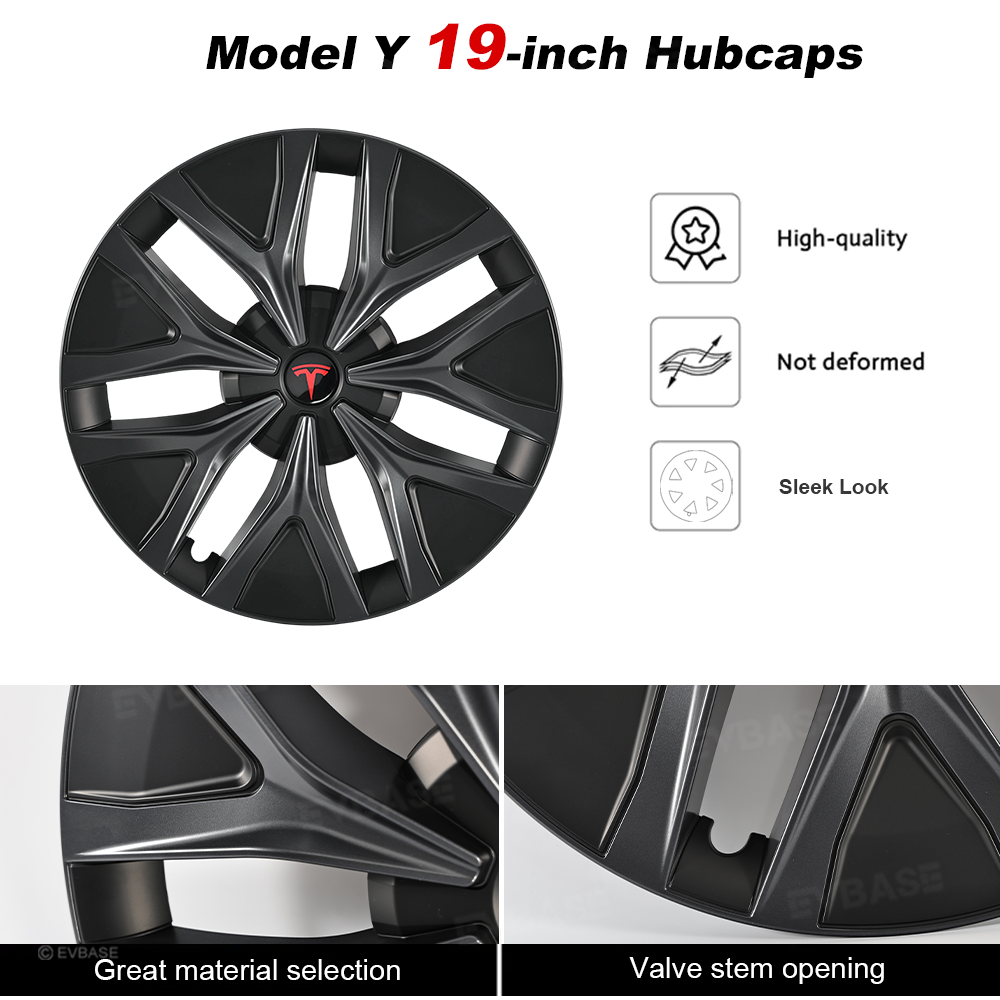 Tessgo 19" Performance Wheel Covers for Tesla Model Y & Model Y Juniper