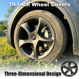 Tessgo 19" Crossflow Style 3D Sculpted Wheel Covers for Tesla Model Y Juniper