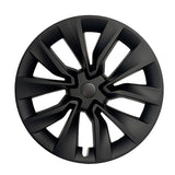 OEM Matte Black Hubcaps for 2024 Model 3 19" Navo Wheels