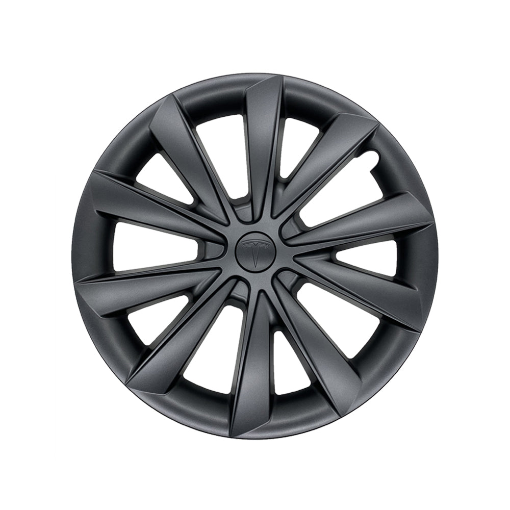 Tessgo Tesla Model 3 Wheel Cover Hubcaps 18 Inch Aero Wheel Covers Replacement 4PCS Matte Black (2017-2023 Year)