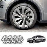 Tessgo Helix 2.0 Style Wheel Hubcaps (Set of 4) for Tesla 2025+ Model Y Juniper 20'' Helix 2.0 Wheels