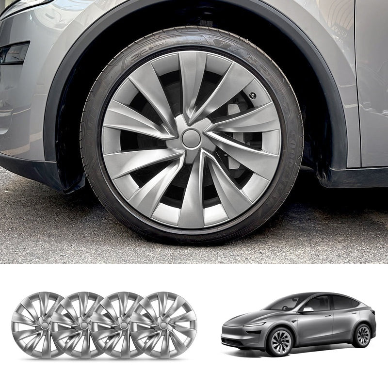 Tessgo Helix 2.0 Style Wheel Hubcaps (Set of 4) for Tesla 2025+ Model Y Juniper 20'' Helix 2.0 Wheels