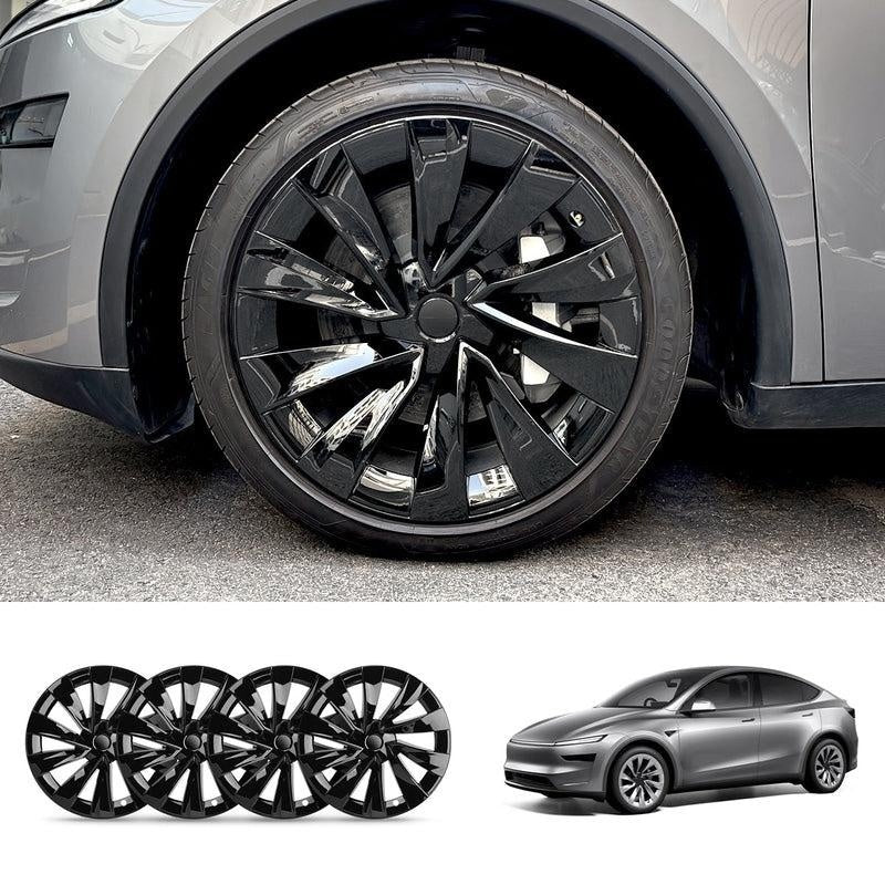 Tessgo Helix 2.0 Style Wheel Hubcaps (Set of 4) for Tesla 2025+ Model Y Juniper 20'' Helix 2.0 Wheels