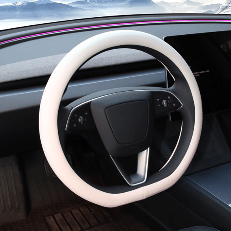 Premium Ventilated Steering Wheel Cover for Tesla Model Y L 2026+