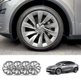 Tessgo Helix 2.0 Style Wheel Hubcaps (Set of 4) for Tesla 2025+ Model Y Juniper 20'' Helix 2.0 Wheels