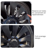 Tesla Model 3 18 Inch Hub Cap Replacement Model 3 Überturbine Wheel Caps Protector Cover Kit 4pcs