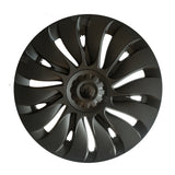 Tessgo Model 3 18inch Überturbine Wheel Cover For Tesla 3 18inch Turbine Wheel Cap Kit 4PCS Matte Black
