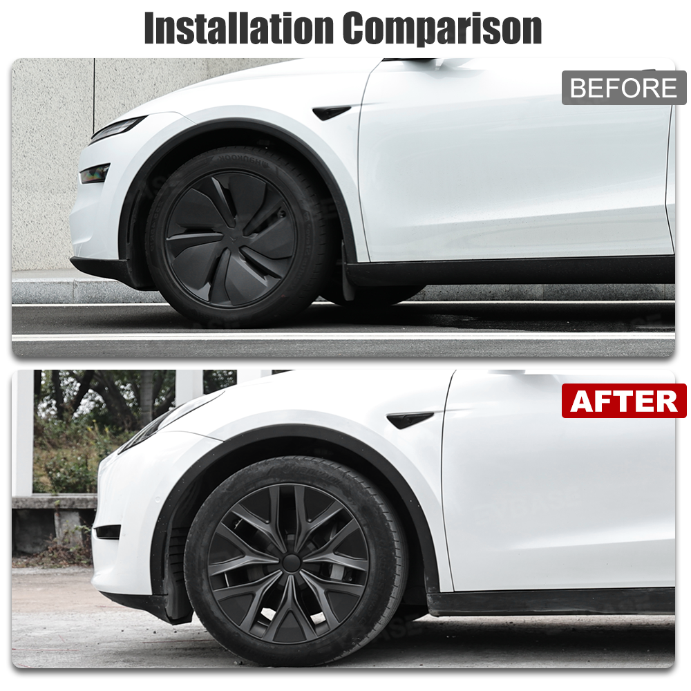 Tessgo 19" Performance Wheel Covers for Tesla Model Y & Model Y Juniper