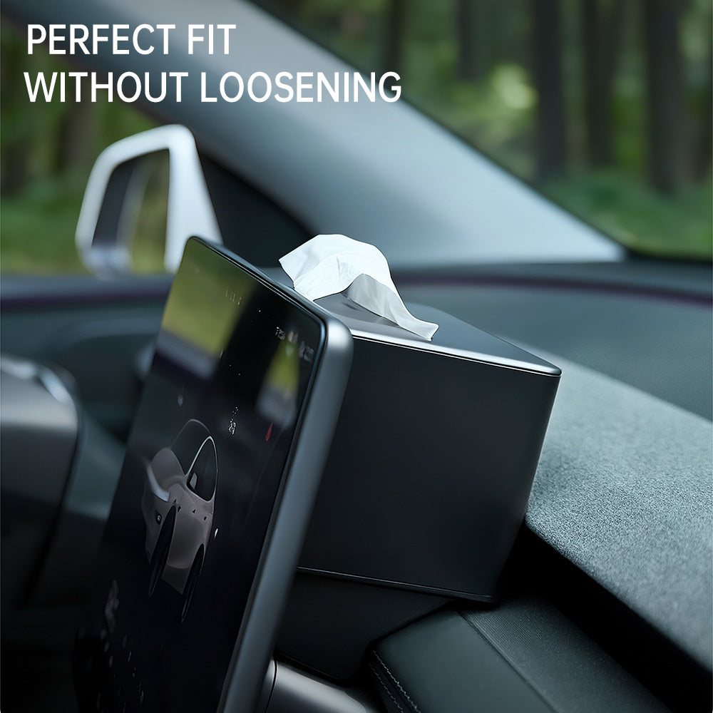 2-in-1 Behind-Screen Tissue & Sunglasses Organizer – 2025+ Model Y Juniper / Model Y L