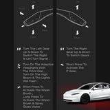 Gear Shift Stalk Screen CarPlay/Hicar Dashboard Display for Tesla Model 3/Model Y Juniper