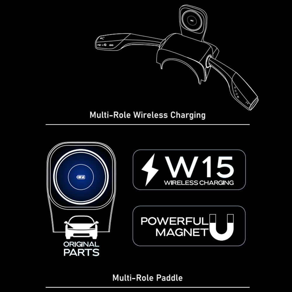 Multi-Role 15W Wireless Charging and powerful magnet