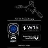 Multi-Role 15W Wireless Charging and powerful magnet