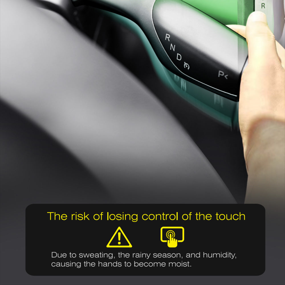 The risk of losing control of the touch