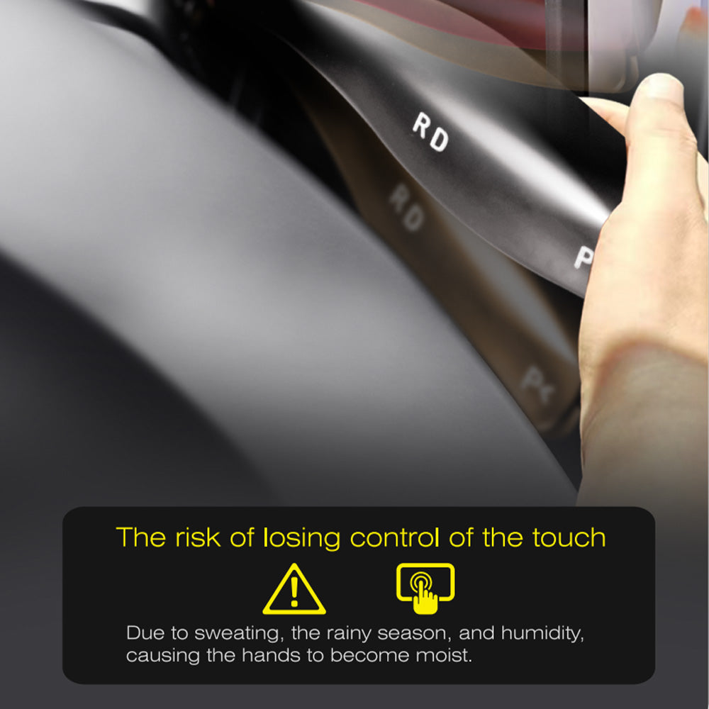 The risk of losing control of the touch
