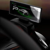 2 in 1 gear stalk dashboard display installed on Tesla