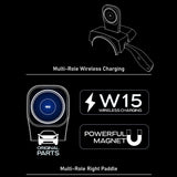 Multi-Role 15W Wireless Charging and powerful magnet