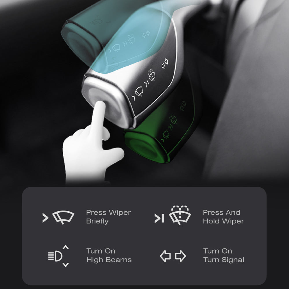 Gear Shift Stalk Screen CarPlay/Hicar Dashboard Display for Tesla Model 3/Model Y Juniper