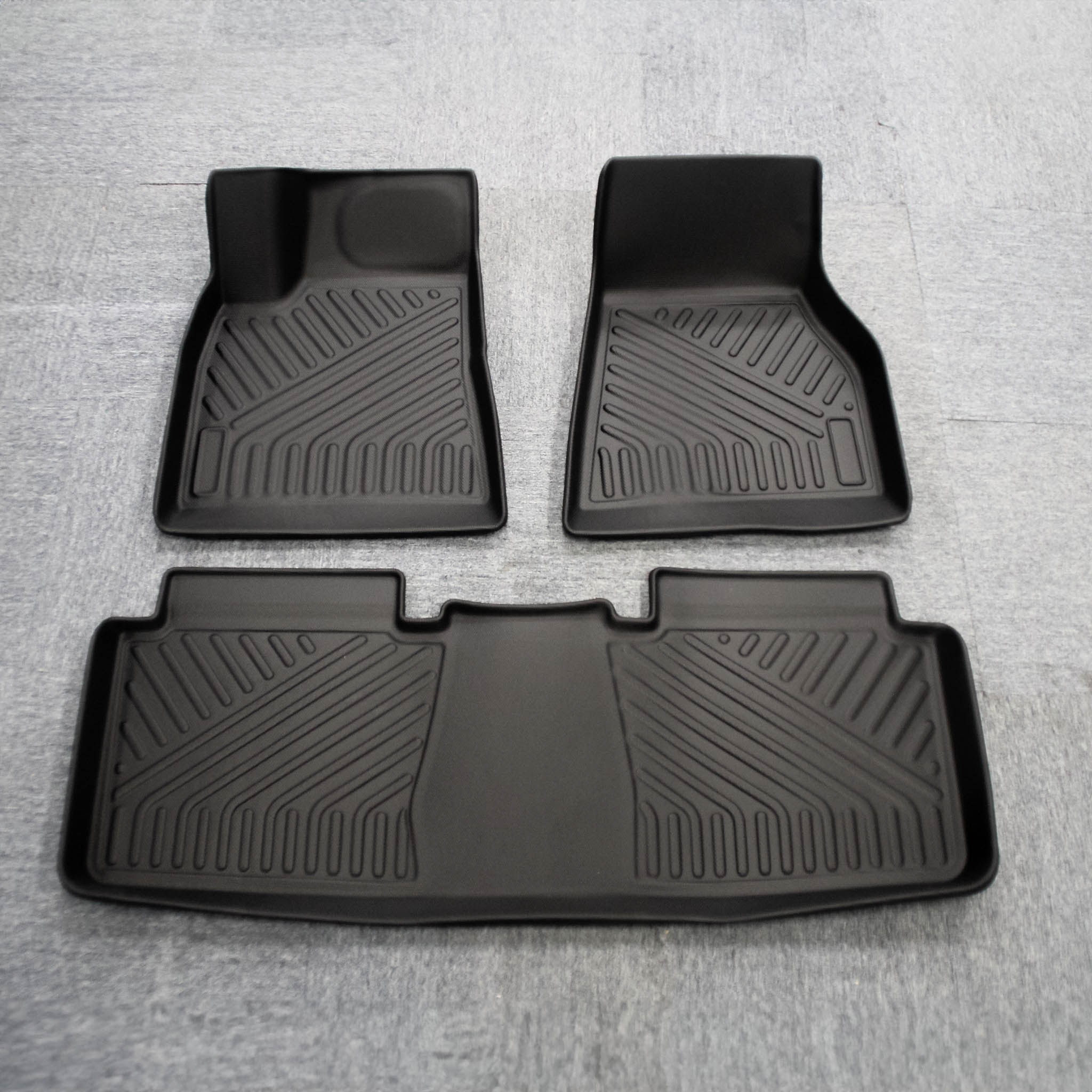 Premium All-Weather TPE Floor Mats for Tesla Model S (2016–2020 Pre-Refresh) – Custom Fit, Eco-Friendly Interior Protection