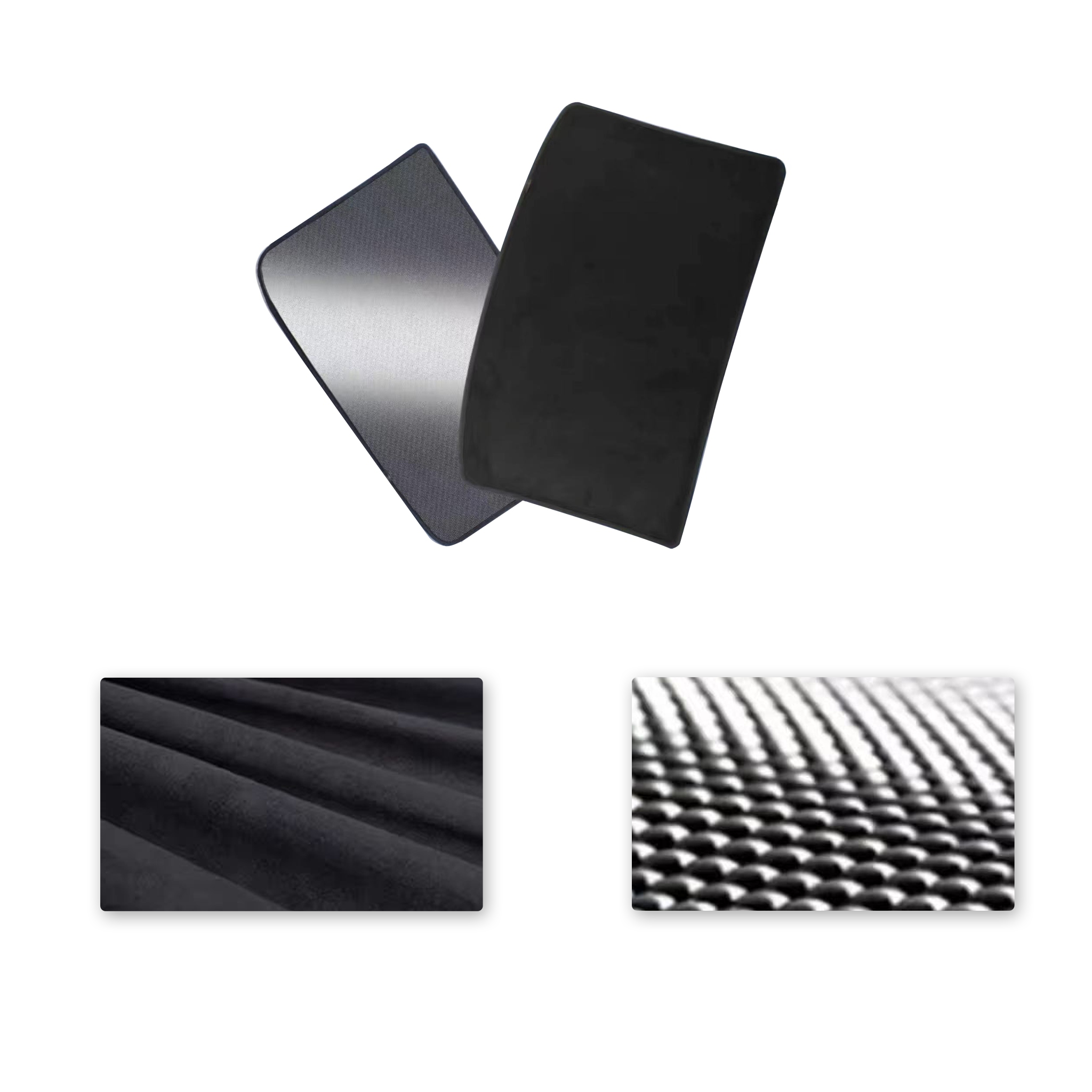 2016-2024 Model S Sunroof Sunshade (2 Pieces)