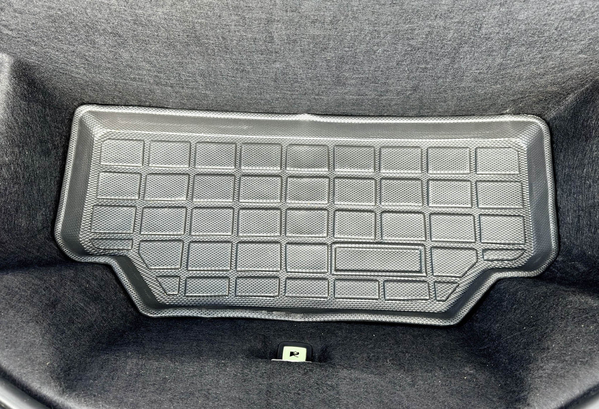 Custom All-Weather Floor Mats for Tesla Model S 2016-2020 | Front & Rear Trunk Liners | Durable TPE Material | Non-Slip Protection