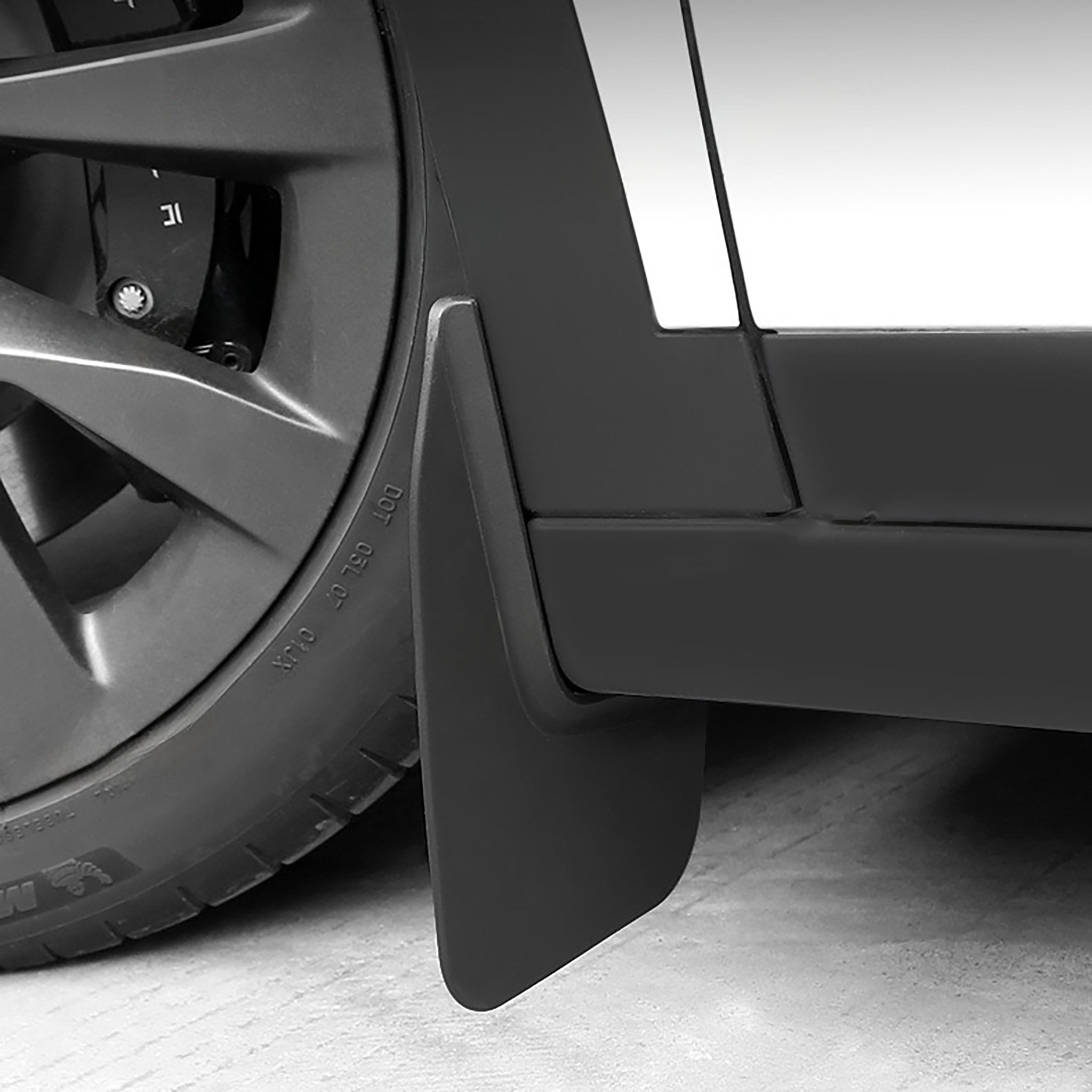 Premium Custom-Fit Mud Flaps for 2021-2025 Tesla Model X | No-Drill Installation & Paint Protection