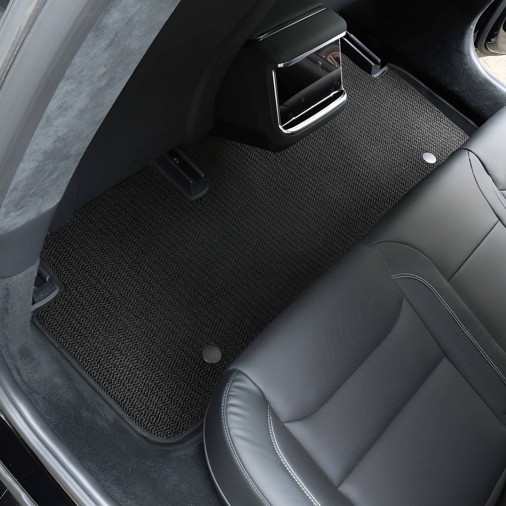 Premium All-Weather Floor Mats for Tesla Model S 2021+ – Heavy-Duty TPE Protection & Luxurious Custom Fit