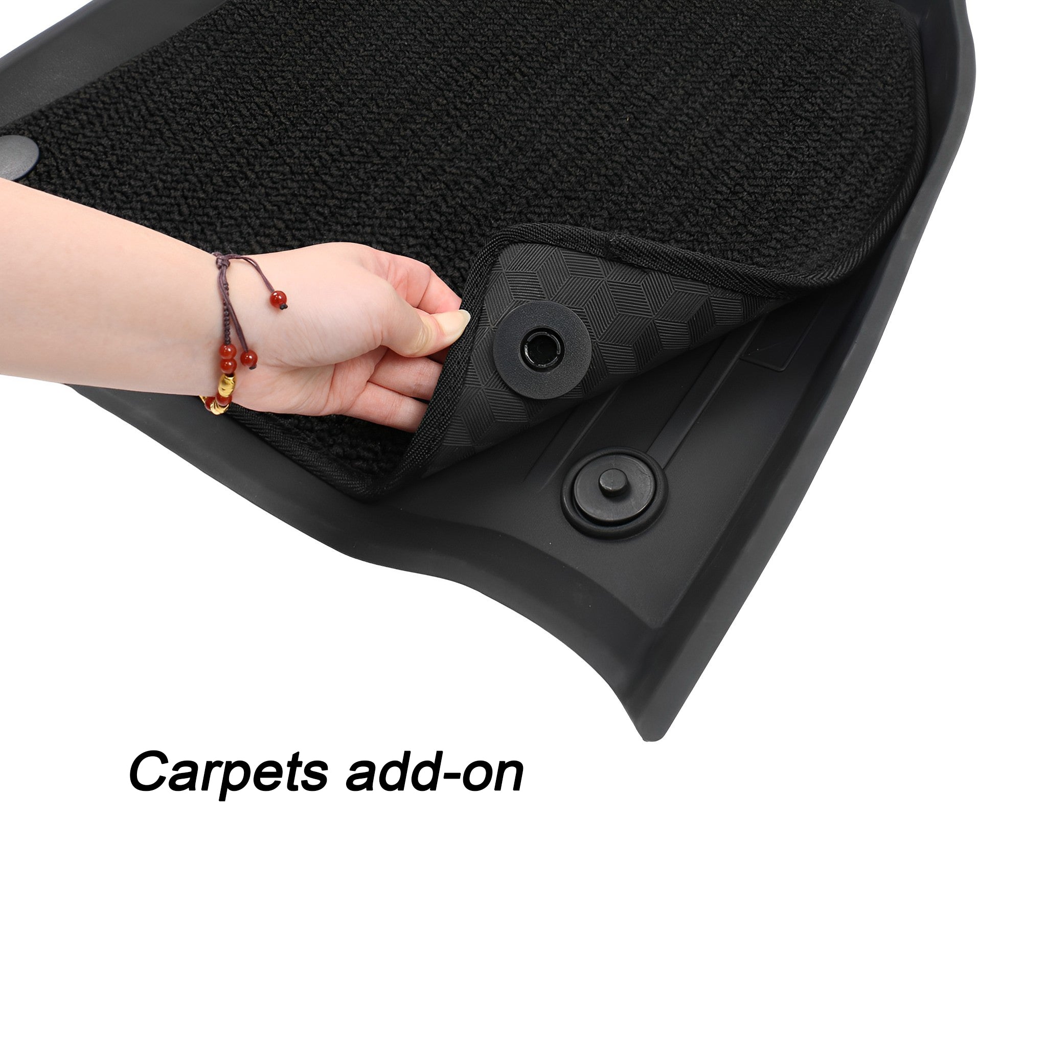 Premium All-Weather Floor Mats for Tesla Model S 2021+ – Heavy-Duty TPE Protection & Luxurious Custom Fit