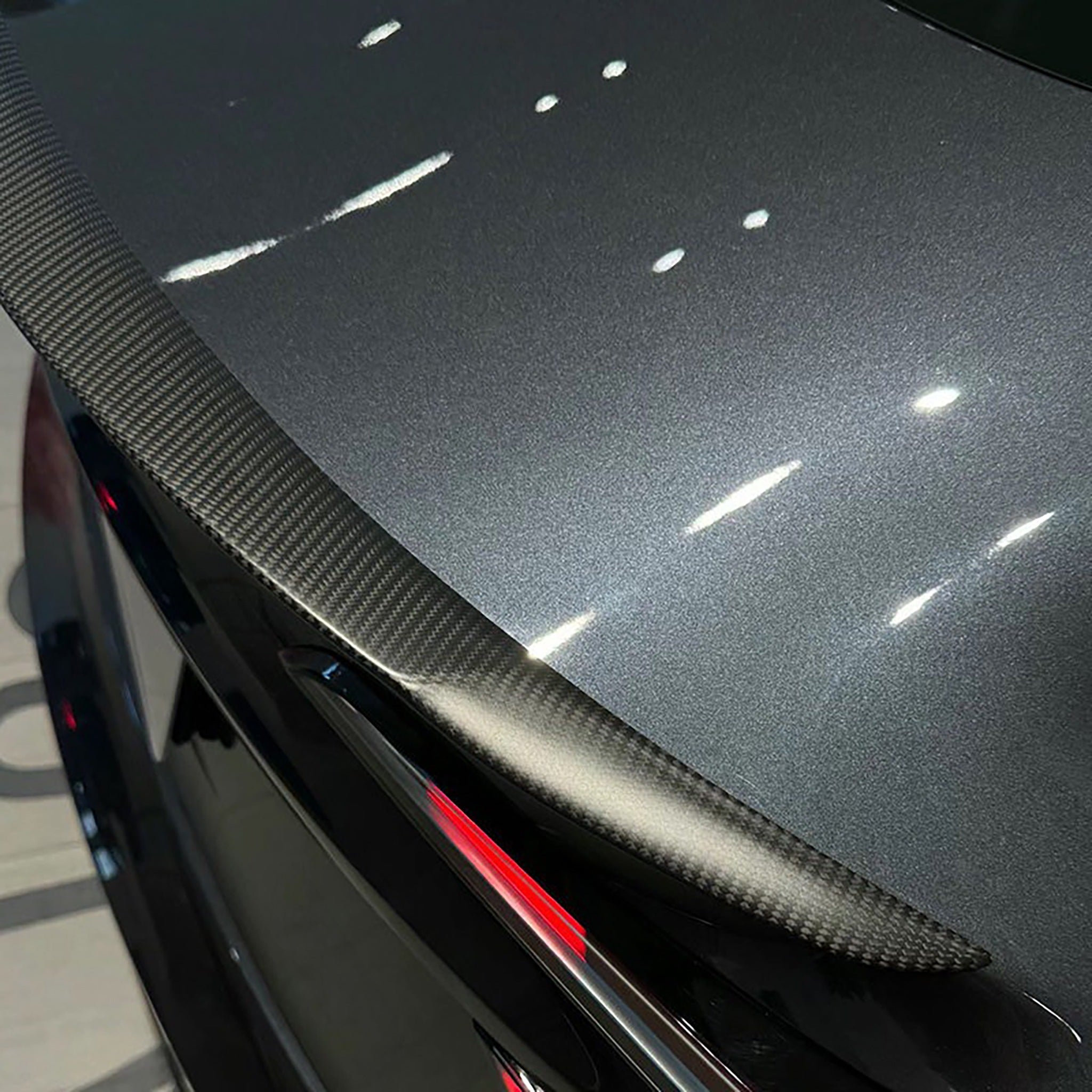 Teego High-Performance Carbon Fiber Spoiler for Tesla Model Y – Inspired by Model 3 Performance Style, Matte/Gloss Finish