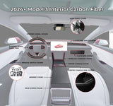 2024+ Model 3 Interior Carbon Fiber