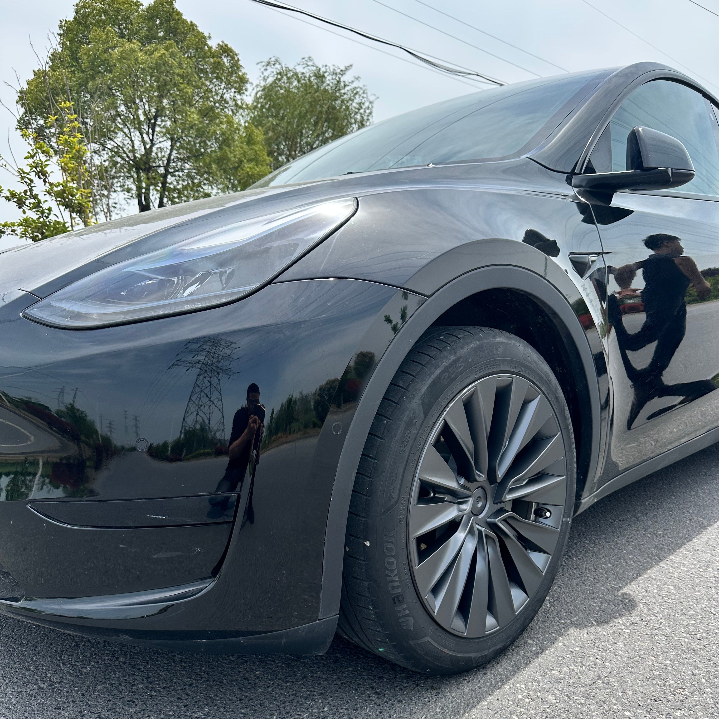 Tessgo Vortex Blade 19" Performance Wheel Covers for Tesla Model Y