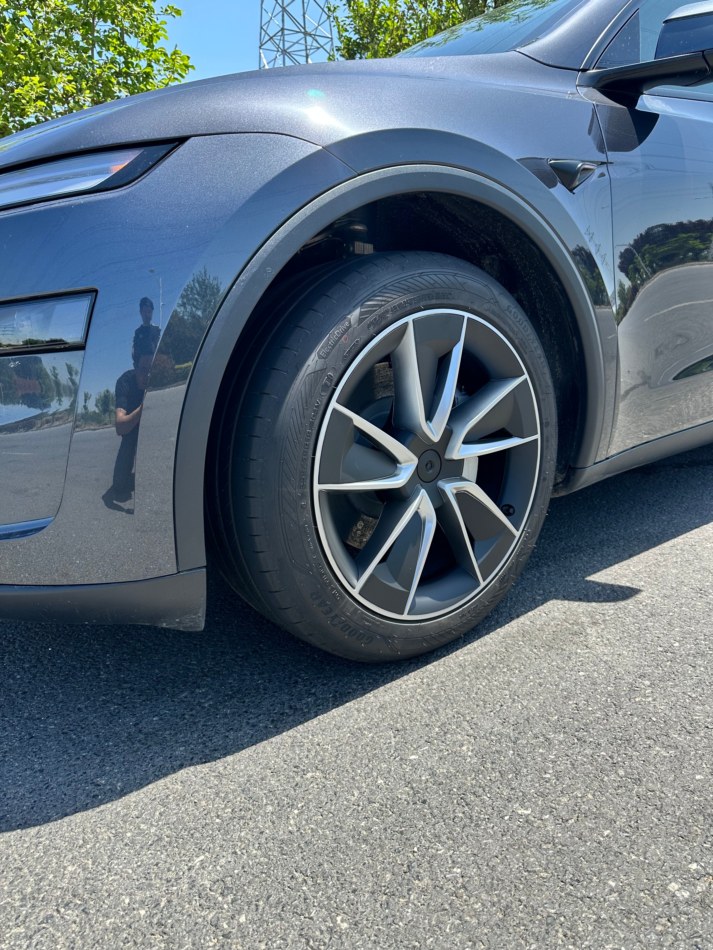 Tessgo 19" Aero Blade Wheel Covers for Tesla Model Y Juniper