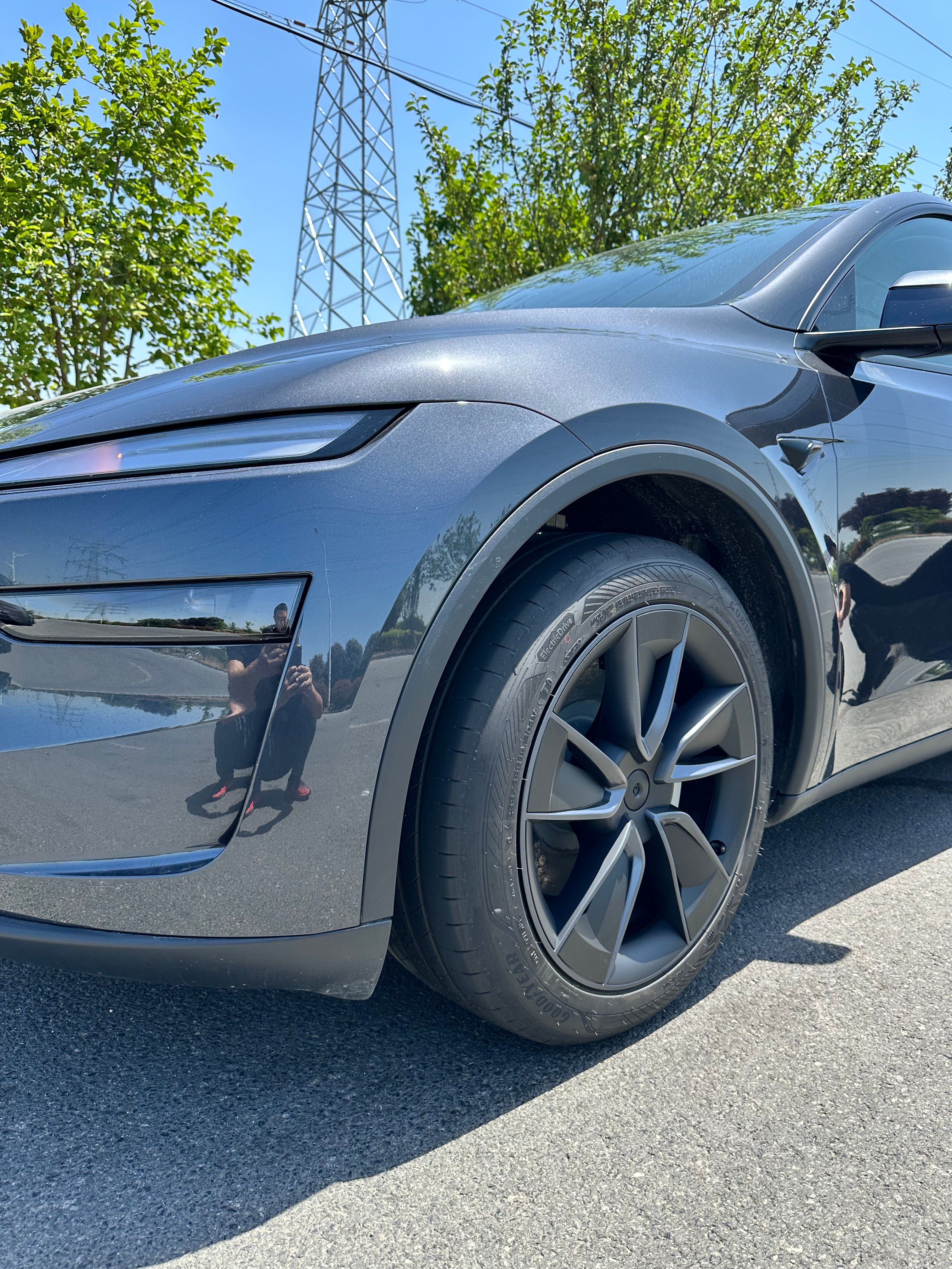 Tessgo 19" Aero Blade Wheel Covers for Tesla Model Y Juniper