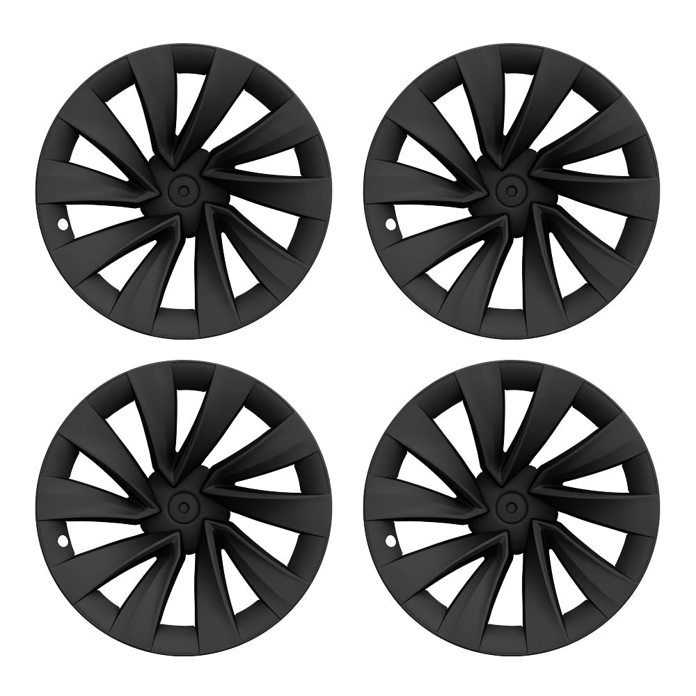 Model Y Juniper 2025+ Helix 20" OEM Style Wheel Covers | Matte Black