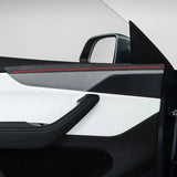 Tessgo Alcantara Door Panel Trim with Ambient Lighting Integration for Tesla Model Y Juniper 2026+