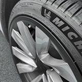 2025+ Tesla Model Y 20-Inch Helix Wheel Protectors | Premium ABS Curb Rash Guards | Easy Snap-On Installation