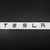 Black Tesla letter Stickers