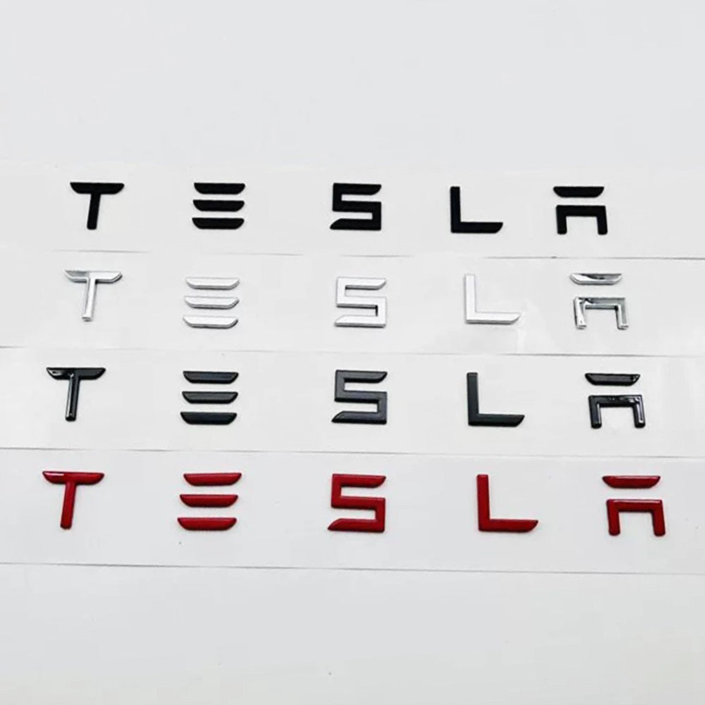 Tesla letter Stickers