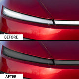 2025+ Tesla Model Y Juniper SmartLight UV-Reactive TPU Headlight Bar Film Covers | Self-Adjusting 70% Tint & Safe Night Driving